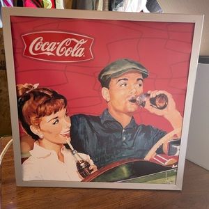 Vintage Coca-Cola light box